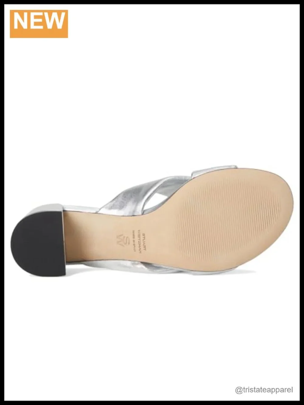 Womens Cece Block Slide 50 Mestizo Leather Sandals Slip On